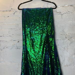 Mermaid Sequins Long Skirt